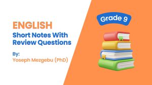 English Grade 9: Short Notes